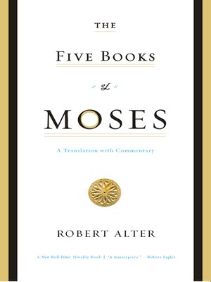 cover image of The Five Books of Moses